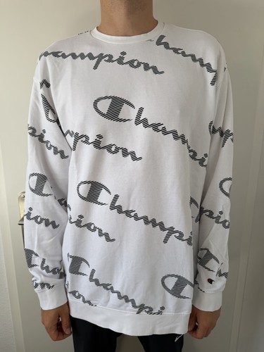 Champion sweatshirt weiß - champion, xl