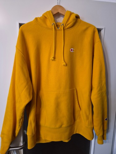 Champion hoodie gelb xl - champion, gelb,